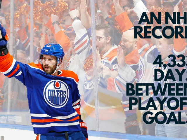 Oilers’ Adam Henrique sets NHL record for longest streak between playoffs goals