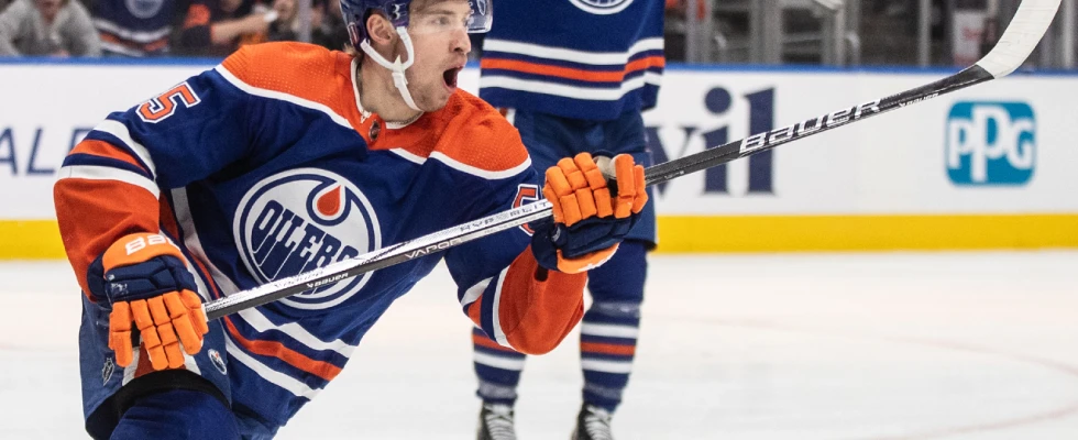Oilers’ Holloway scores first two playoff goals in Game 2 loss