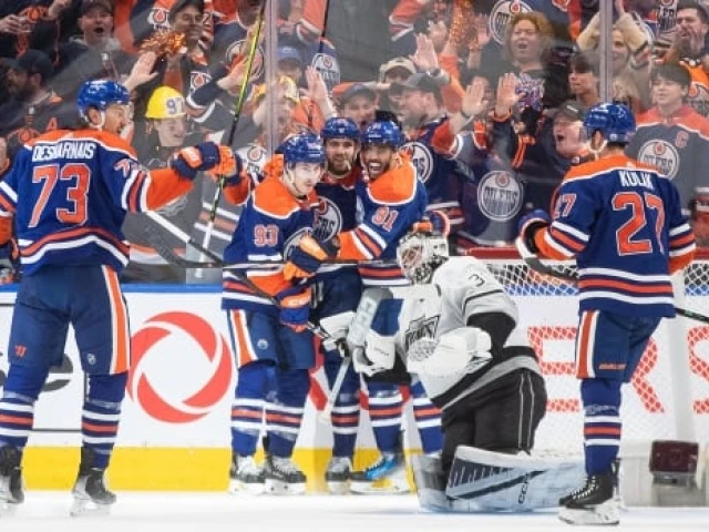 Oilers advance to 2nd playoff round with 4-3 win over Kings