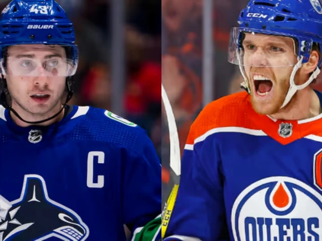 Canucks-Oilers playoff series schedule revealed and it begins Wednesday
