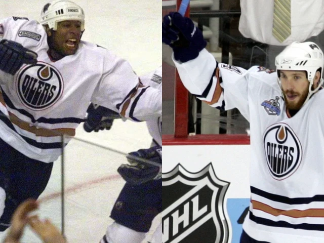 Jaxon Pisani and Marcus Laraque, sons of former Oilers, drafted into the WHL