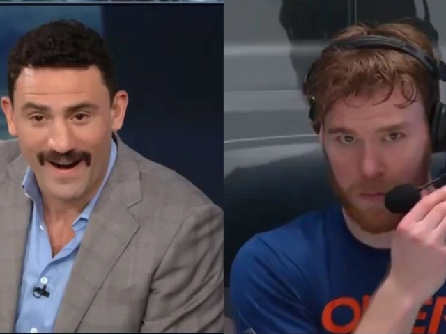 McDavid chirps BizNasty on TNT after big Oilers Game 2 win