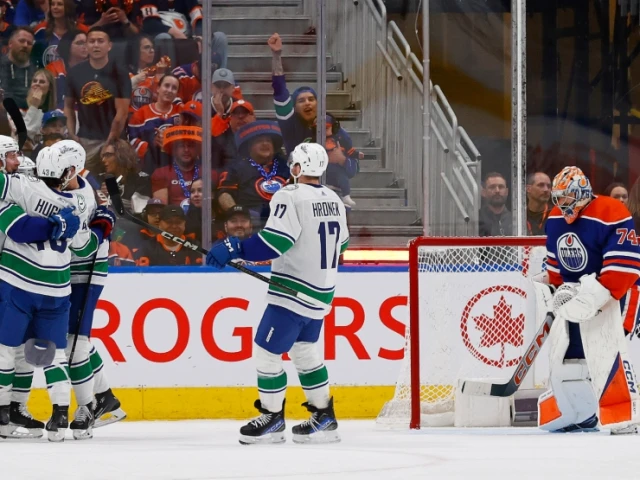 Oilers drop Game 3 to Canucks in big performance from Boeser