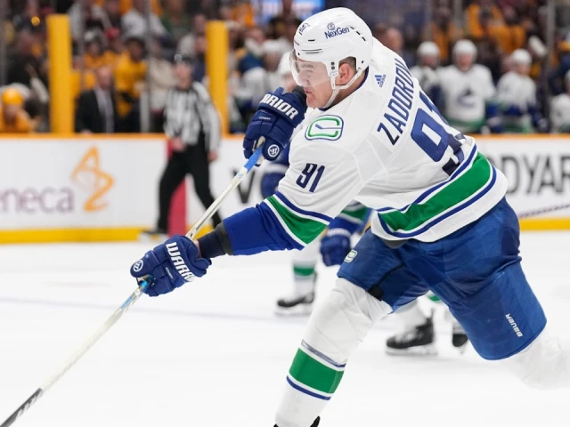 Canucks’ Nikita Zadorov fined $5K for cross-checking Oilers’ Connor McDavid