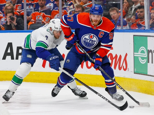 Canucks’ Carson Soucy to get hearing for McDavid cross-check; Zadorov fined $5,000