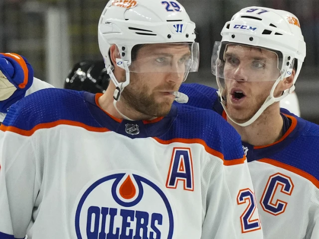 Oilers appear to be splitting McDavid and Draisaitl for Game 4 vs Canucks