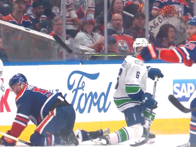 High stick? Draisaitl had close call before Oilers Game 4 winner