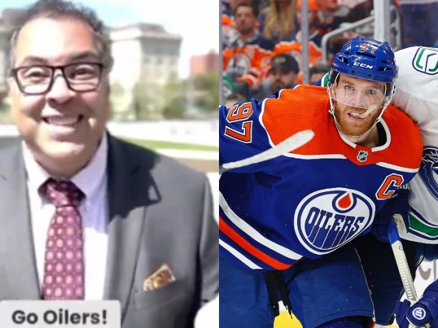 Former Calgary mayor says he's cheering for the Oilers in the playoffs