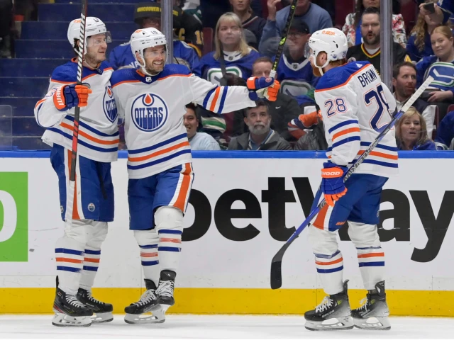 What happened to the Edmonton Oilers' secondary scoring?