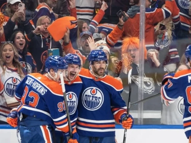 Oilers crank up the offence, beat Canucks 5-1 to force Game 7