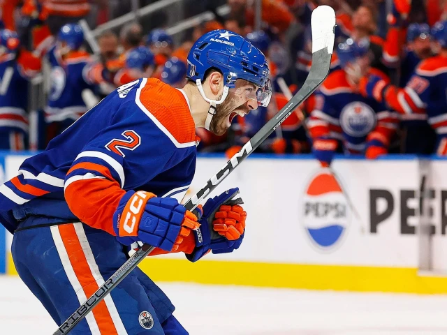 Oilers' Evan Bouchard proving why 'no moment is too big for him' in the playoffs