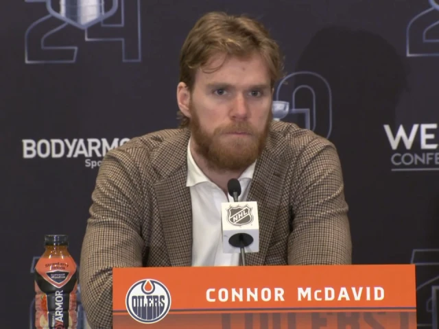 McDavid looking forward to challenge Stars will bring