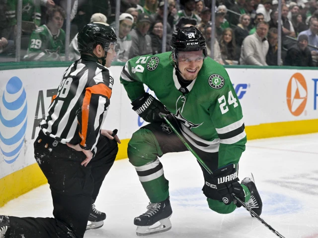 Stars centre Roope Hintz won’t play in Game 1 against the Oilers