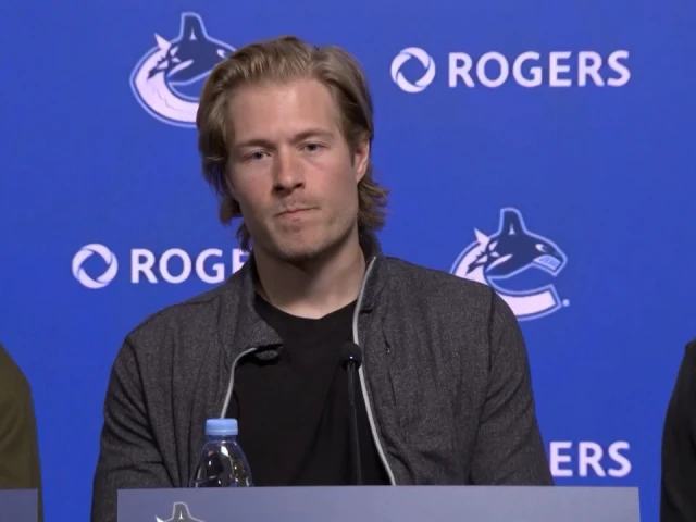 Boeser describes the emotional news of his season-ending injury