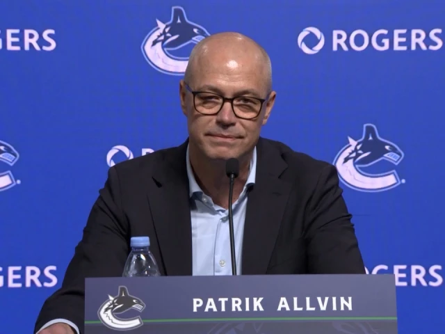 ‘Not satisfied’: Allvin reflects on Canucks’ season