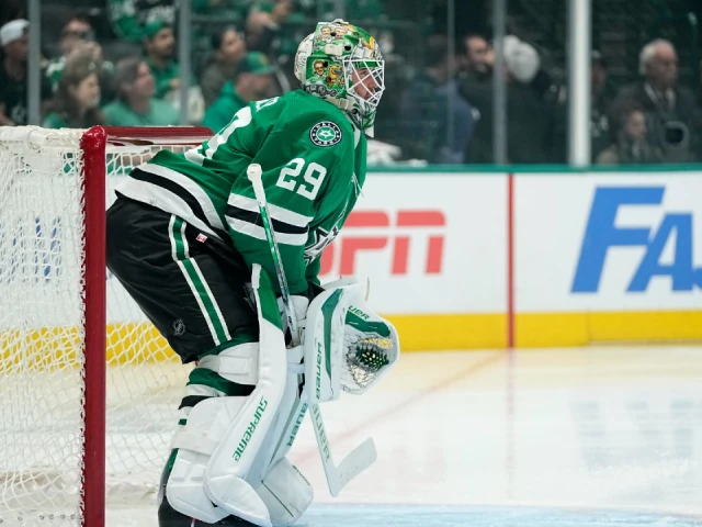 Stars’ Oettinger robs Oilers’ McDavid with stick save in OT