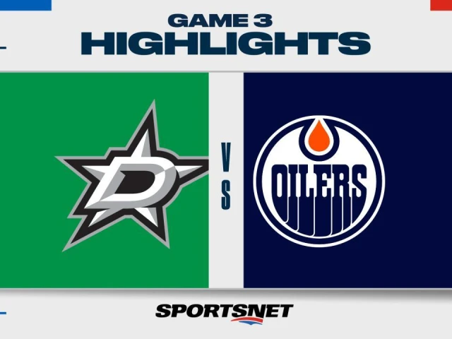 NHL Game 3 Highlights: Stars 5, Oilers 3