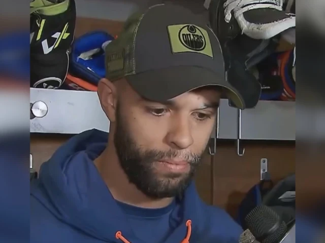 Oilers' Nurse short on words in hilariously boring interview with reporters