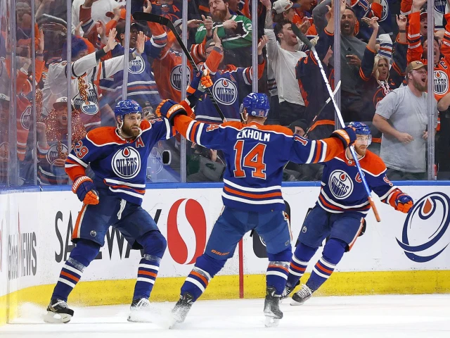 Stanley Cup Playoffs Day 40: Oilers score five straight to rally from down 2-0 and tie West Final