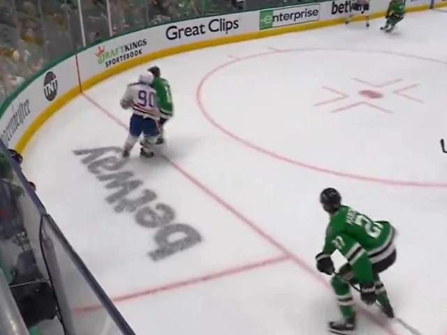 Oilers forward Perry forced down the tunnel after huge hit by Pavelski