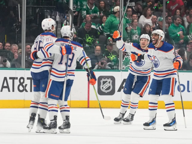 WATCH: Oilers’ Philip Broberg scores first playoff goal