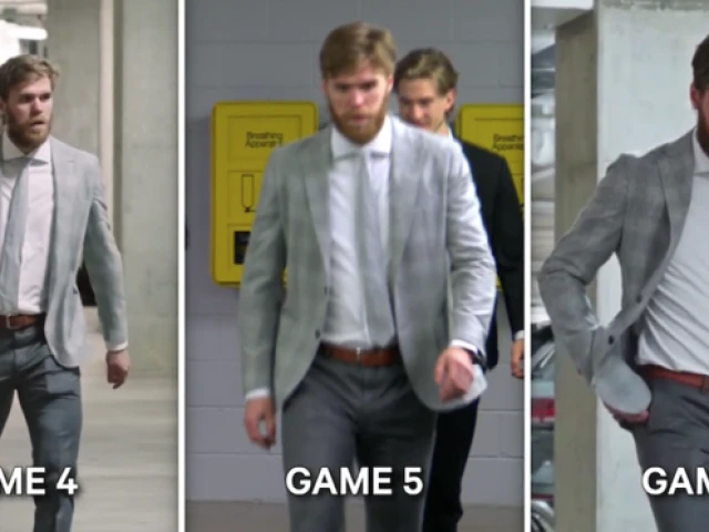 McDavid to refuses to admit superstition with wearing the same suit