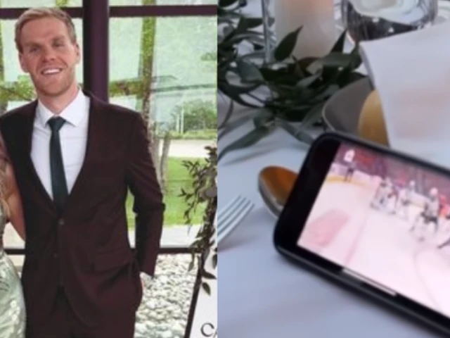 McDavid's brother was watching crucial Oilers playoff game while at a wedding