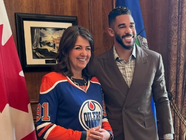 Oilers forward Kane happy to meet with Alberta Premier Danielle Smith