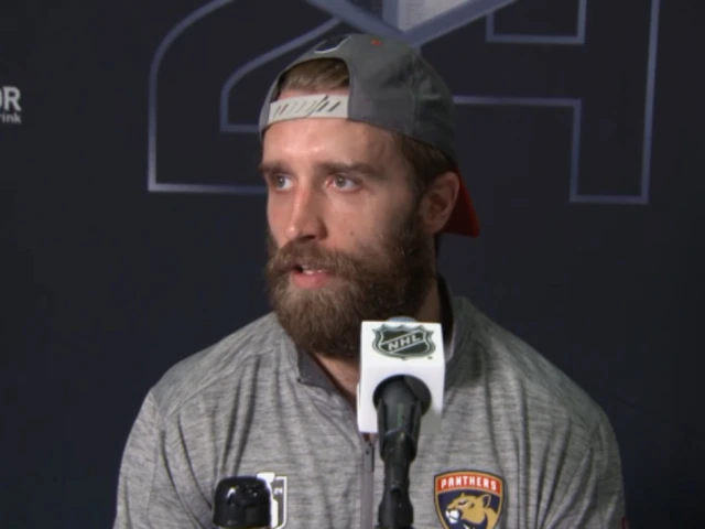 Panthers’ Ekblad explains his mindset on defending McDavid in SCF