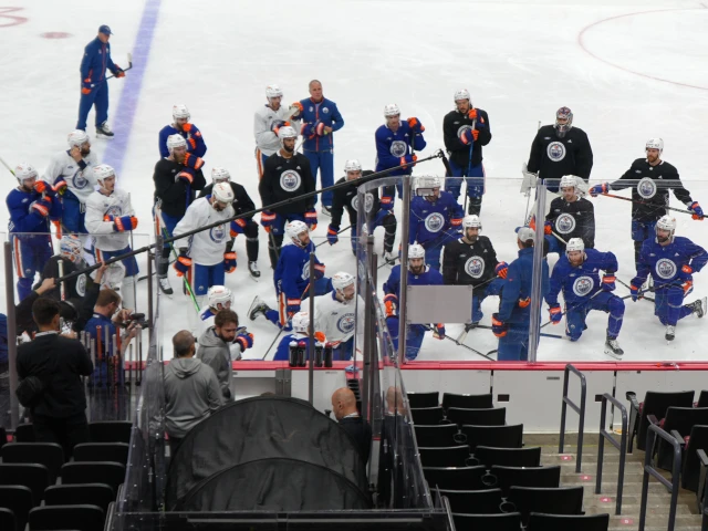 Scenes from morning skate in Florida: Game 1 of the Stanley Cup Final