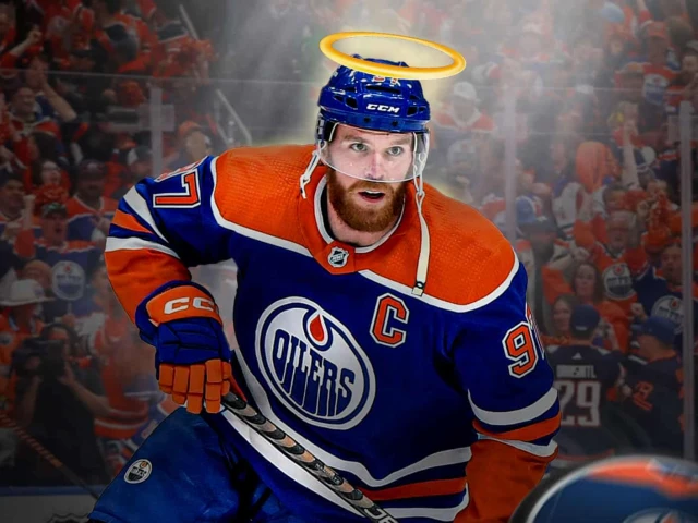 Oilers’ Connor McDavid points to ‘hockey gods’ after brutal Game 1 loss