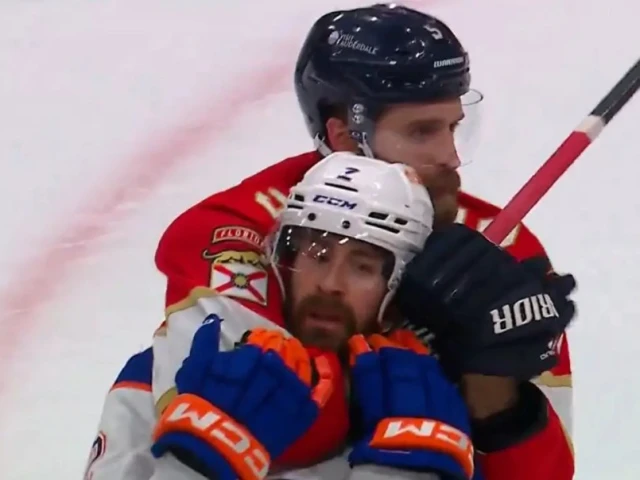 Oilers Beaten Up and Beaten in 4-1 Loss to Panthers in Game 2