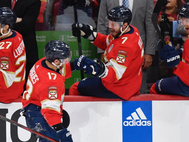 Panthers’ Rodrigues plays hero, but concern for Barkov lingers