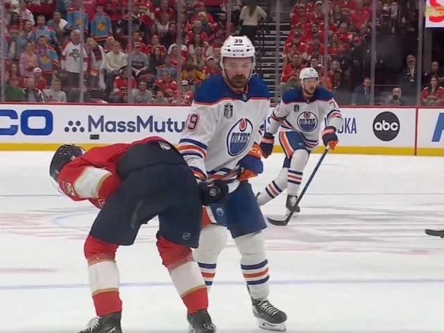 Oilers' Carrick fined by NHL for below-the-belt slash in Game 2