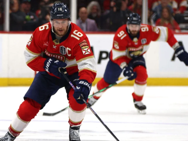 Barkov's Game 3 status to be determined after travel