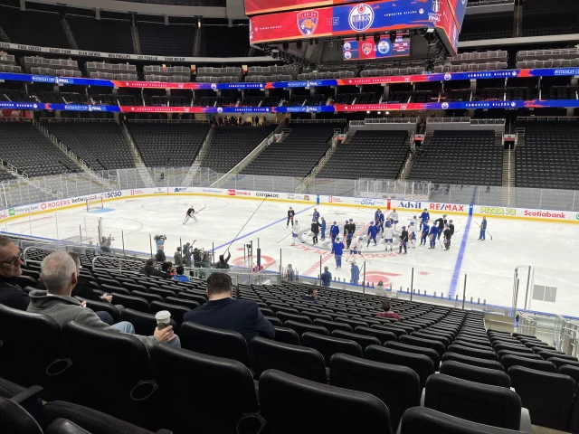 Scenes from Morning Skate: Darnell Nurse not on the ice, Panthers’ flight delayed, and more