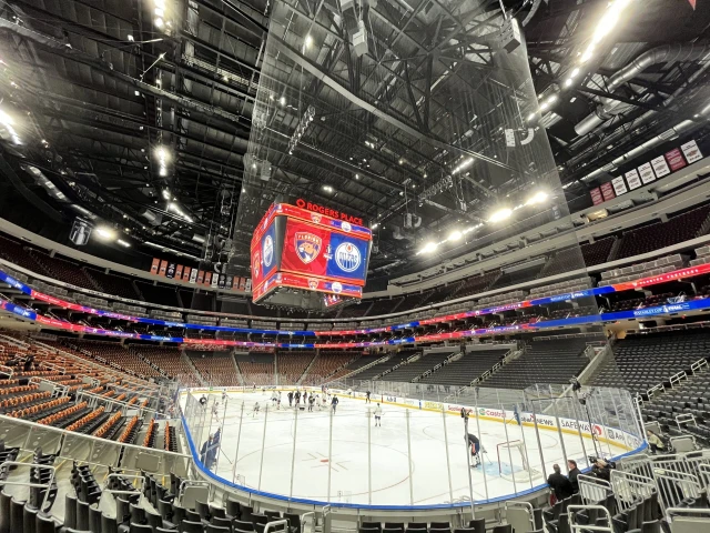 Scenes from Morning Skate: Oilers and Panthers both taking things one day at a time