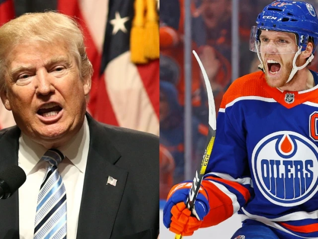 Donald Trump is cheering against the Oilers in the final