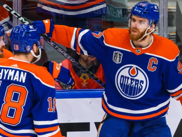 Oilers show off lines ahead of do-or-die Game 5