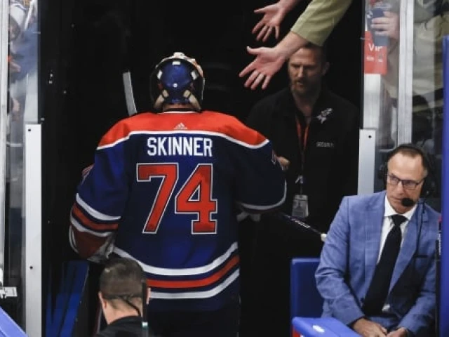 Playoff benching pushes Edmonton Oilers goaltender Stuart Skinner 'to fight my way'