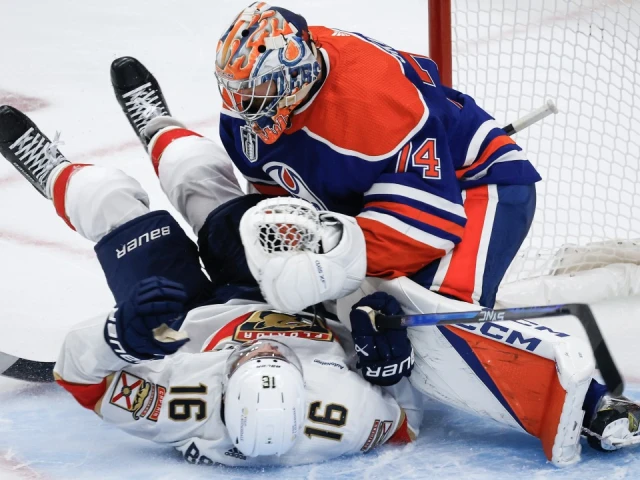 Stuart Skinner making timely saves to help the Oilers claw back in the Stanley Cup Final