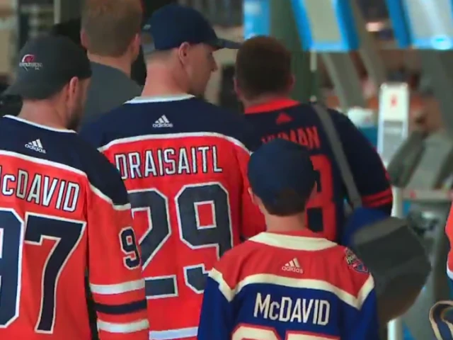 Oilers fans have invaded Florida in huge numbers to see Stanley Cup Final