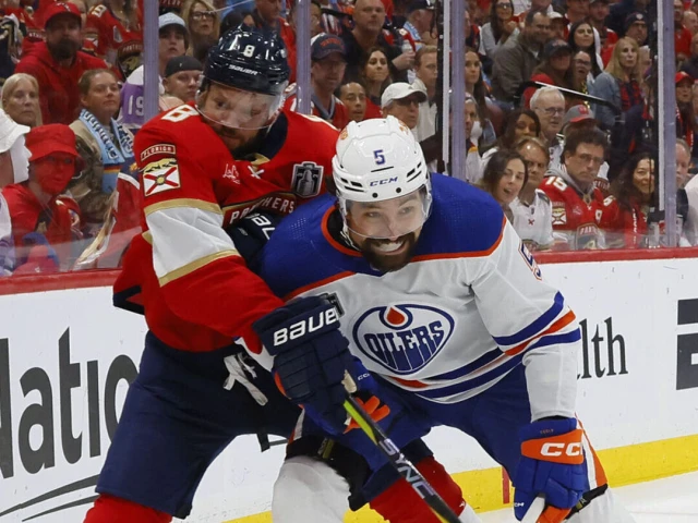 Panthers, Oilers trade early goals for hot start to Game 7