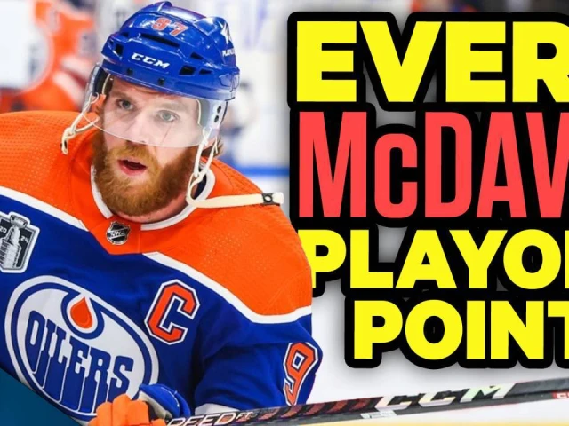 Every point of McDavid’s record-setting 2024 Conn Smythe playoff run