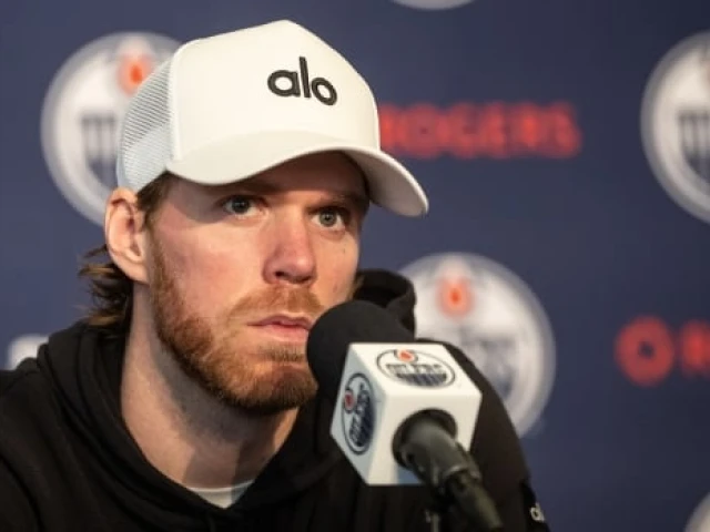 McDavid says getting over Edmonton's Game 7 loss to Florida in Stanley Cup final will take time