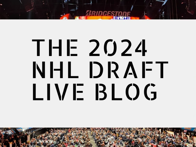 The 2024 NHL Draft Day Live Blog