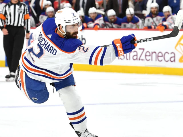 Report: Oilers, Bouchard unlikely to discuss extension this summer