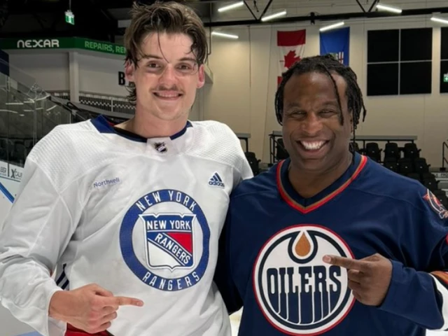 Ex-Oilers enforcer Laraque training NHL's most feared fighter