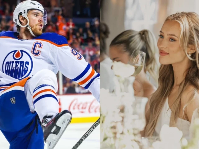 Photos from the McDavid wedding are starting to be shared