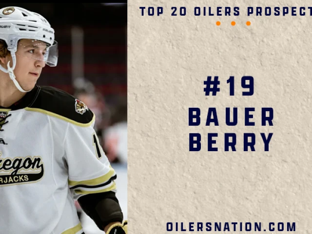 Edmonton Oilers Prospect Countdown #19: Bauer Berry